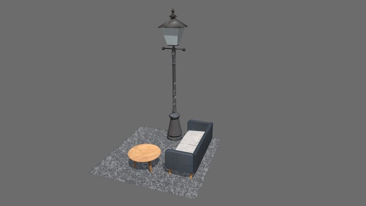1GD13_Adamov_Daniel_Texture_3SimpleProps 3D Model