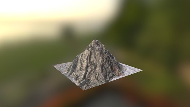 Mountain 2 3D Model