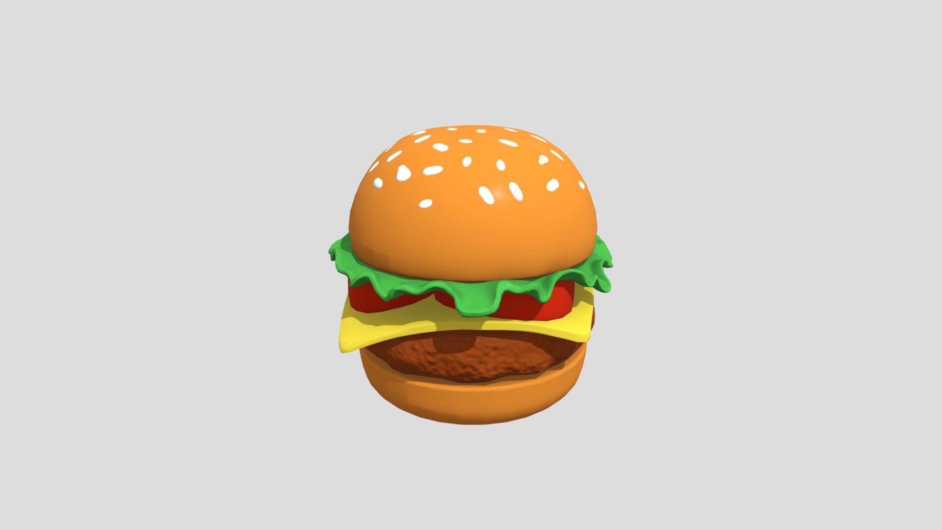 Hamburguesa Con Queso