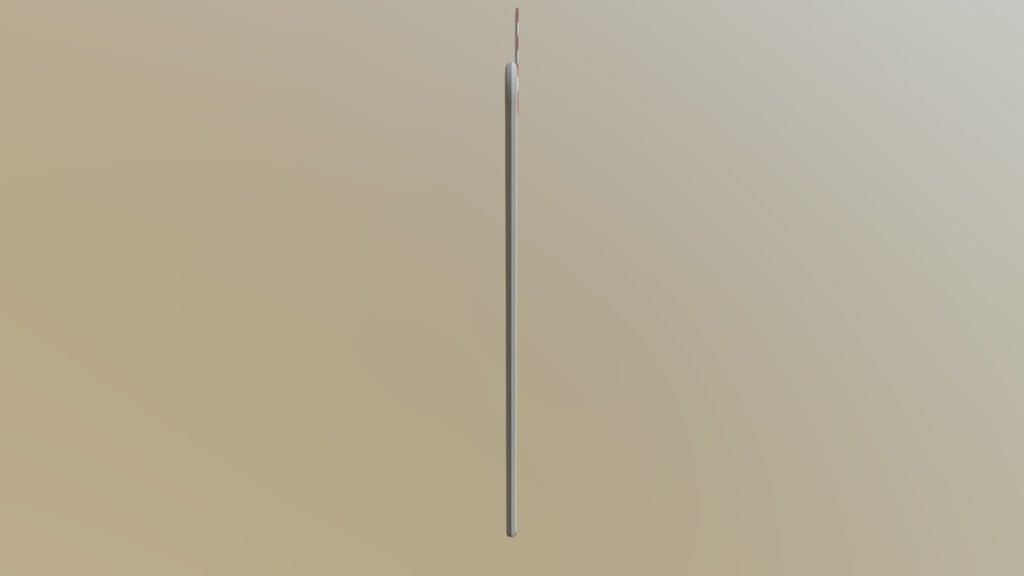 YABANE Pole(Japanese Traffic Sign)