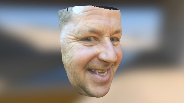 Oli's Face 3D Model