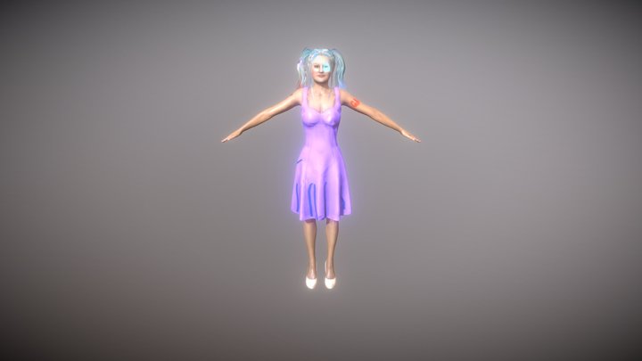 Genelle 3D Model