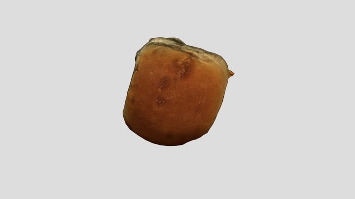 Sausage egg Cheese bap 3D Model