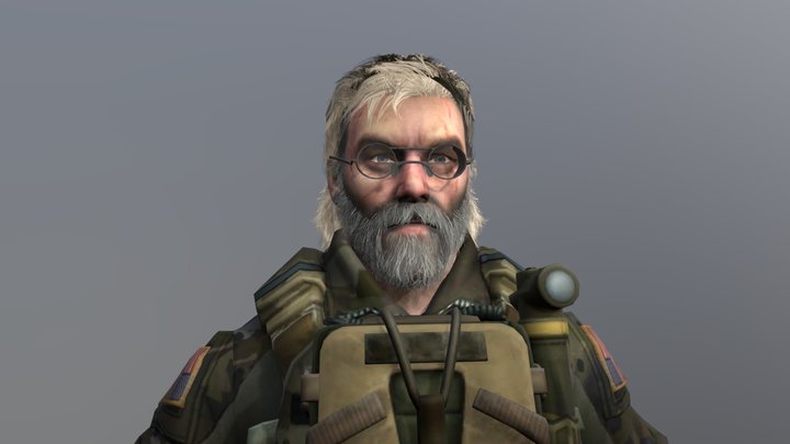 Left 4 Dead 2 Commander – Modello 3D gratuito STL