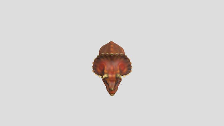 Triceratops 3D Model