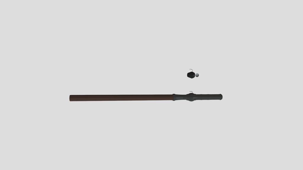 lowpoly Heilongjiang hand cannon