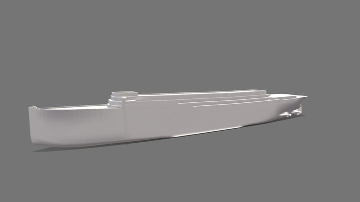 Hull 367 (No textures) 3D Model