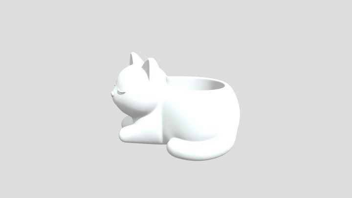 Kitty Cactus Pot - Gatito Maceta