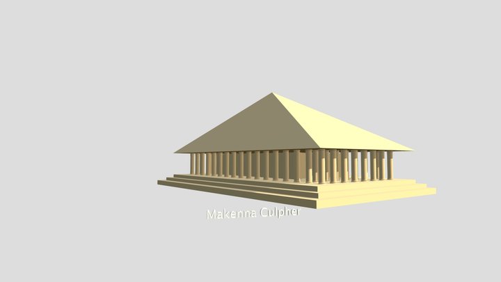 Parthenon 3D Model