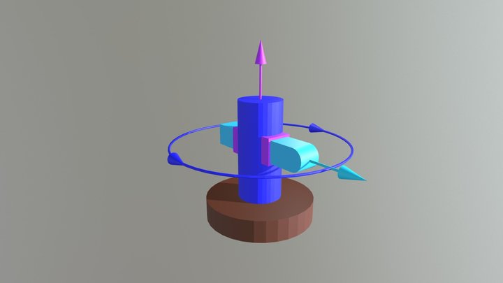 Kinematický reťazec RTT 3D Model