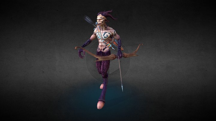 Wizard's Clash: Characters - Faun 3D Model