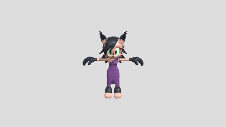Nicole the Holo-Lynx (Classic) – Free 3D Model STL
