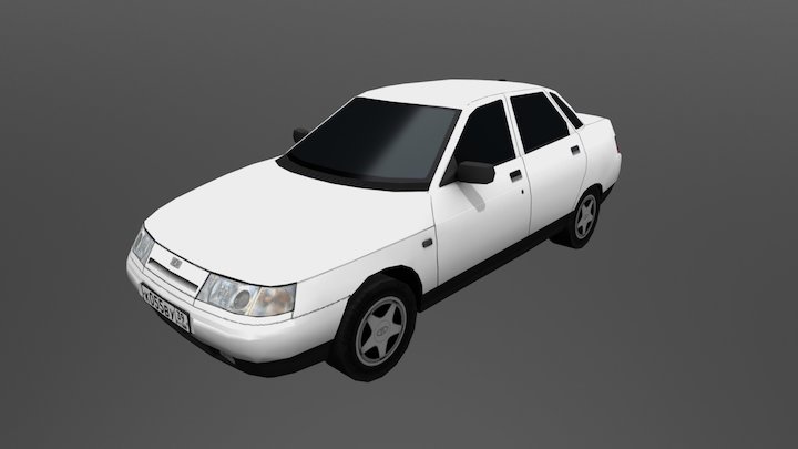 Lada 110 3D Model