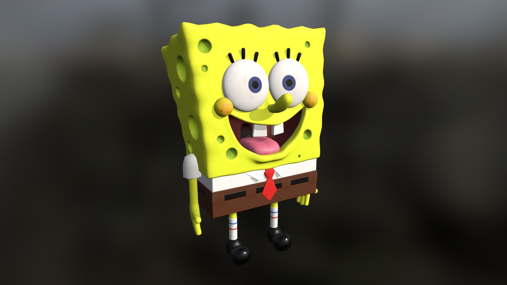 SpongeBob Squarepants - 3D model by Tom (@Tom_the_monkey) [e4d080c