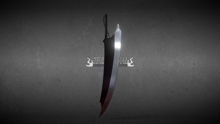 fullbring Tensa Zangetsu - BLEACH 3D Model