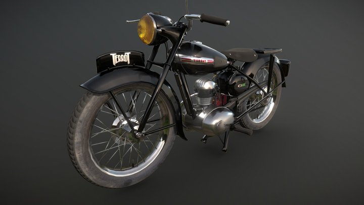 Terrot 125 ETD 3D Model