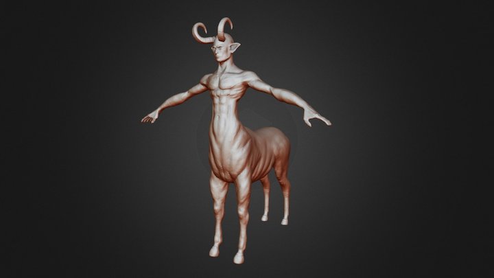 Centaur WIP 3D Model