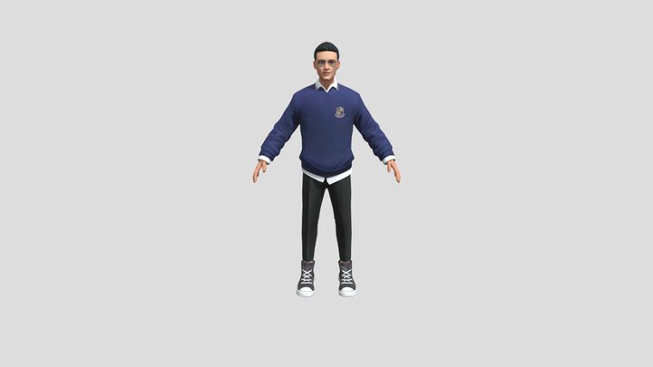 Peter Parker 3D Model