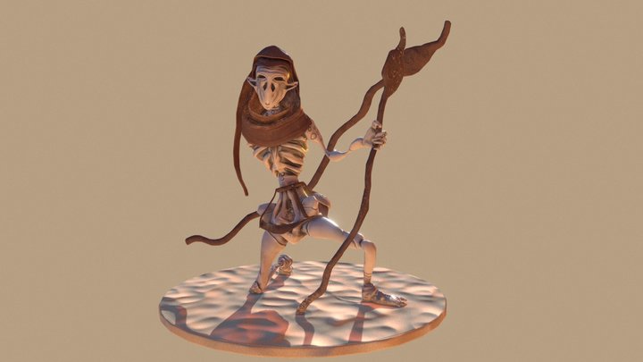 Skeleton (Pose) 3D Model