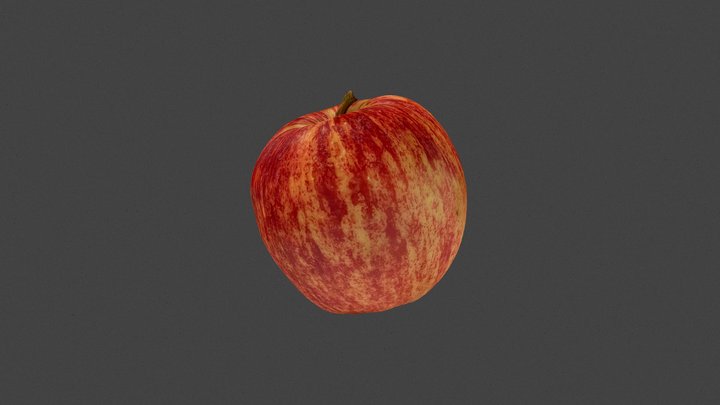 Apple - Not bitten 3D Model