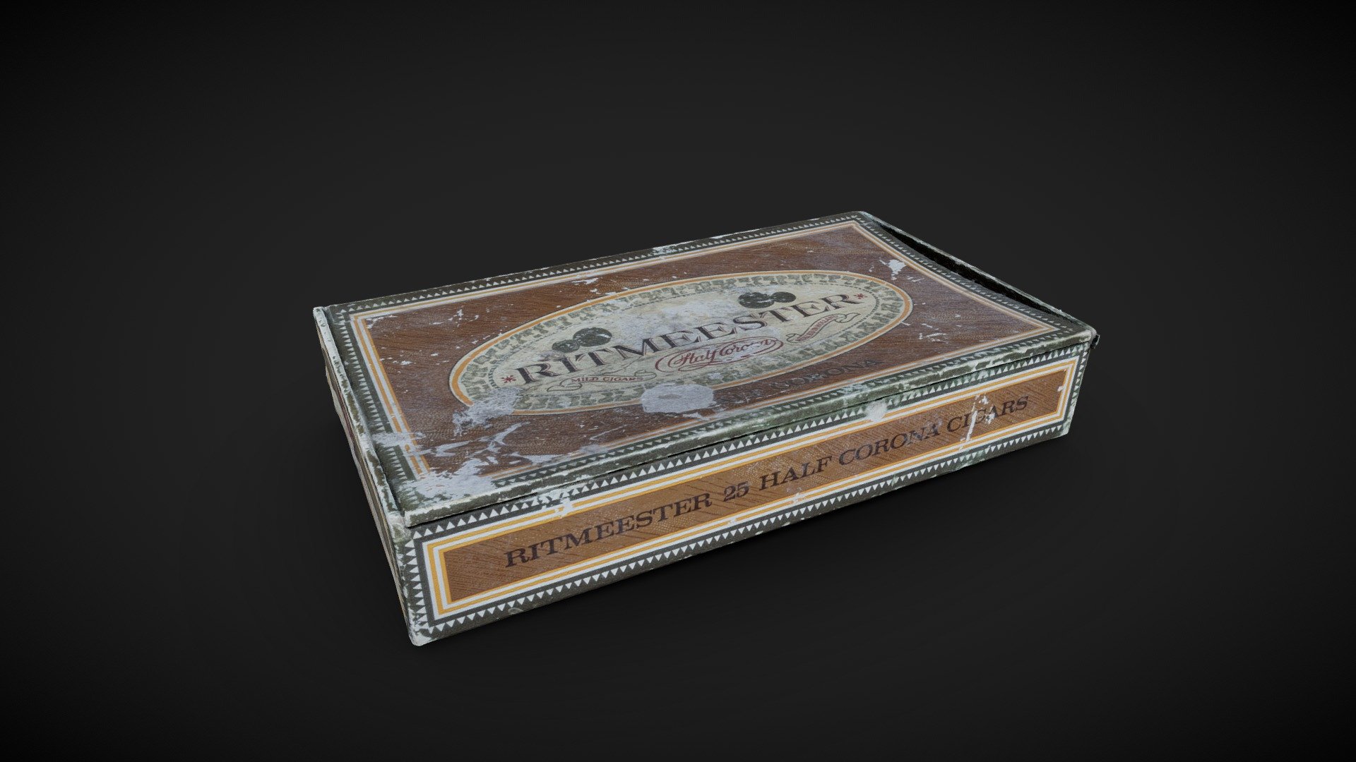 Cigar Box - Buy Royalty Free 3D model by zlevi [e4d7859] - Sketchfab Store