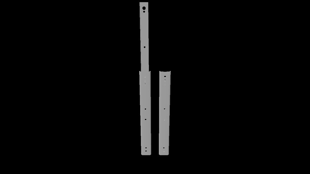 Part Number:0204-0012, Length 305, Travel 201.5 - 3D model by ...