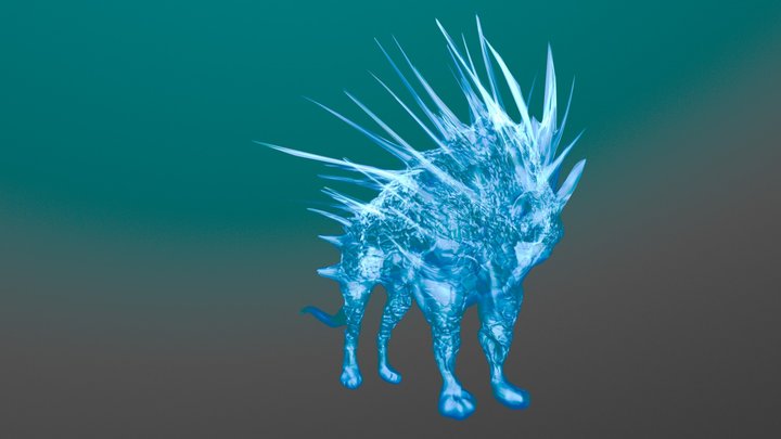 Tiger of abysal World 3D Model