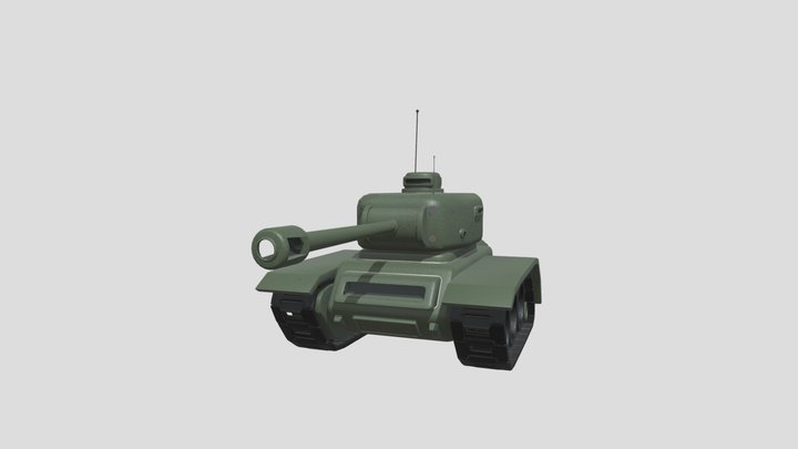 Tank 3D Model