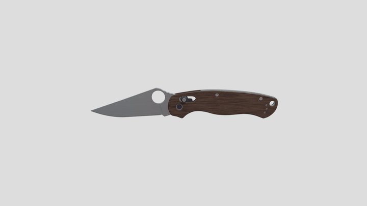 Pocket Knife 3D Model