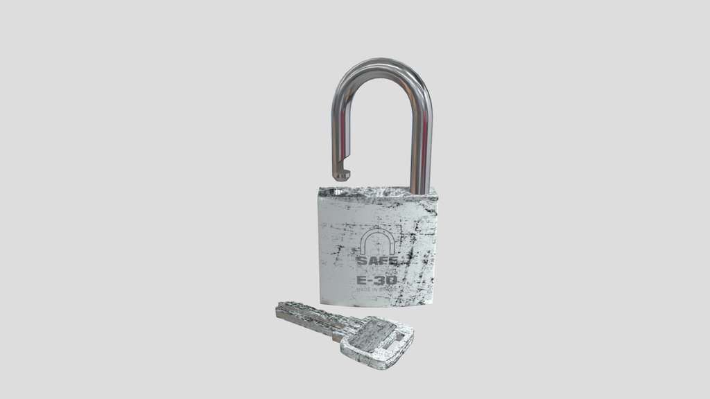Battered Padlock
