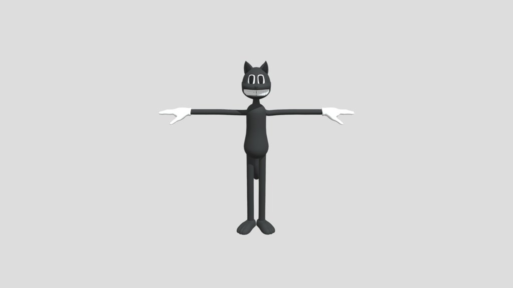 Cartoon Cat Scp A 3d Model Collection By Scp 409 Scp409fan Sketchfab