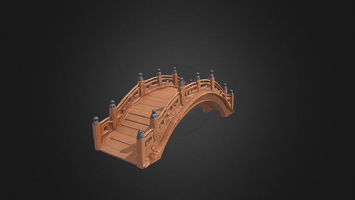 [FREE] Old Japanese 3d bridge