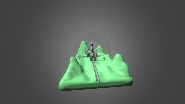 Gothic Cathedral 3D Model