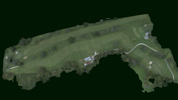 Northland Golf Course Hole 17 3D Model
