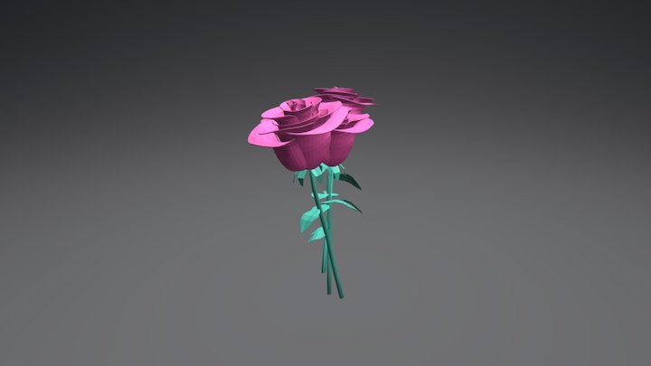 Rose for you 3D Model
