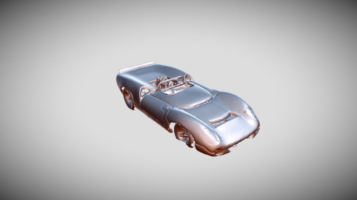 CanAM Car 1966 1:64 Model 3D Model