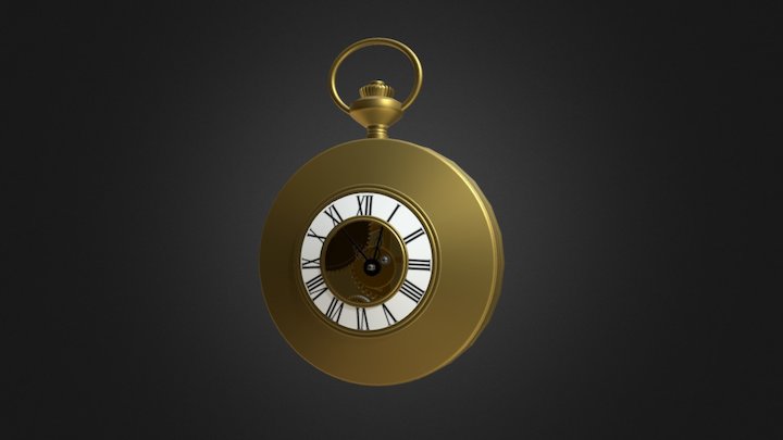 Reloj antiguo 3D Model