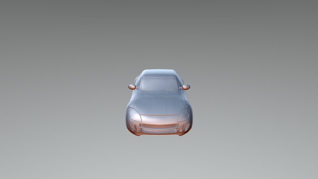 Jaguar F type R coupe 3D Model