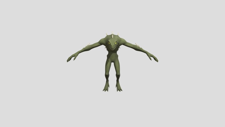 Gnarlback Brute 3D Model