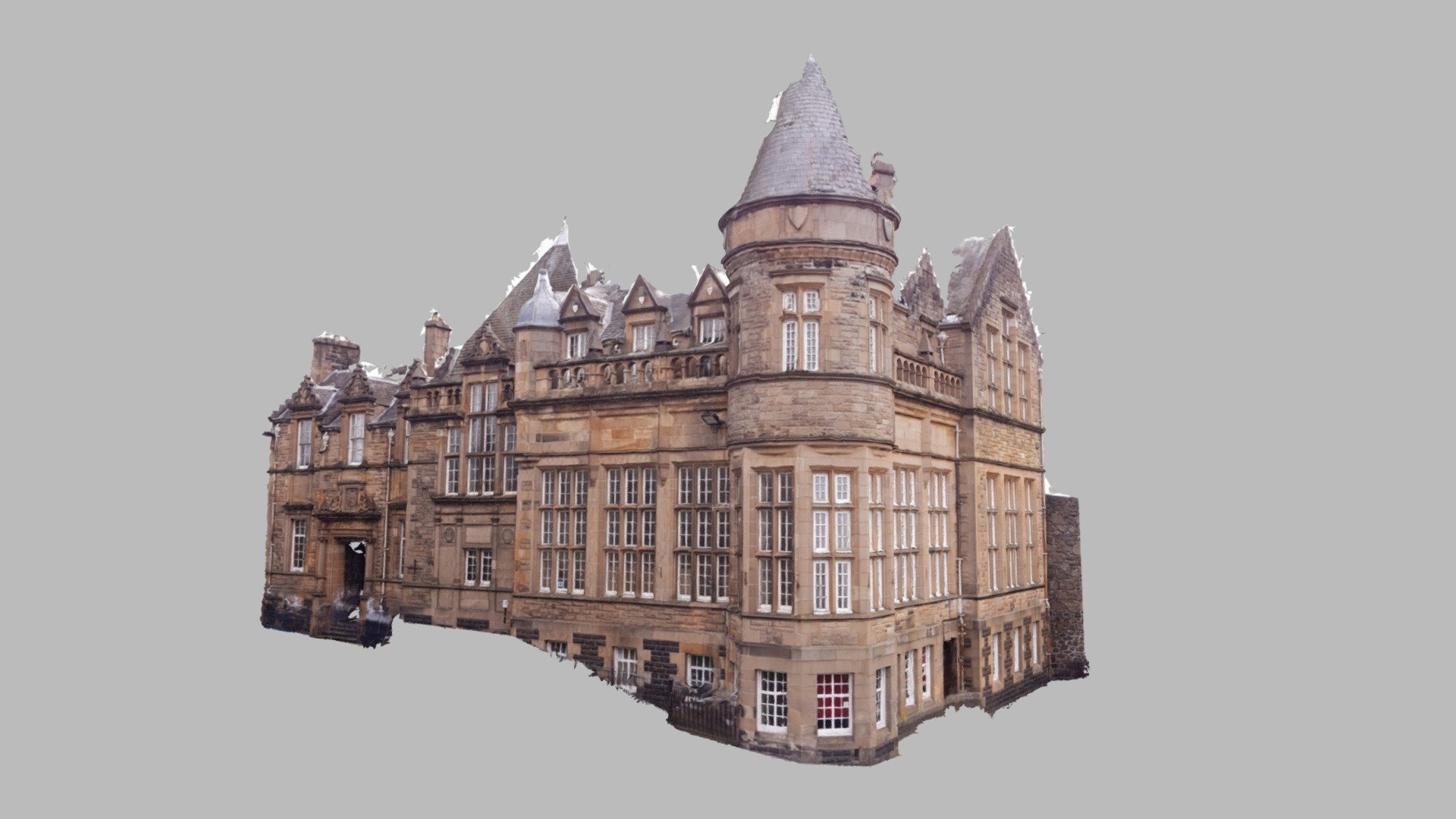 Scotland: Stirling, Central Library