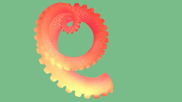 Tentacle 3D Model