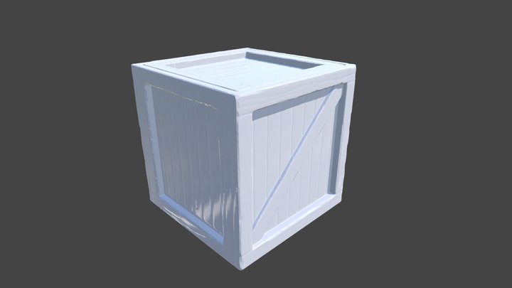 Proxy Crate 3D Model