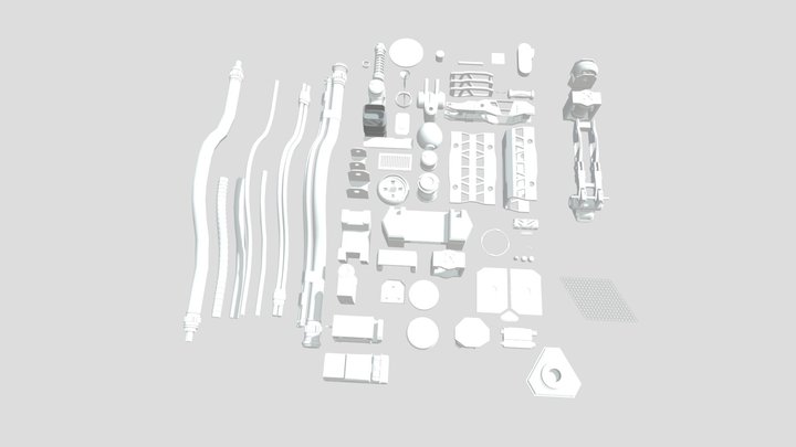 Kitbash 3D models - Sketchfab