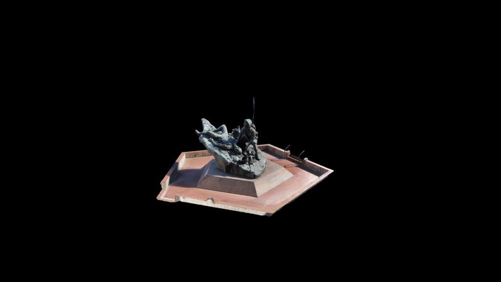 Vietnam War Memorial - San Antonio Texas 3D Model