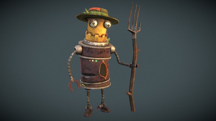 FarmerCobb 3D Model