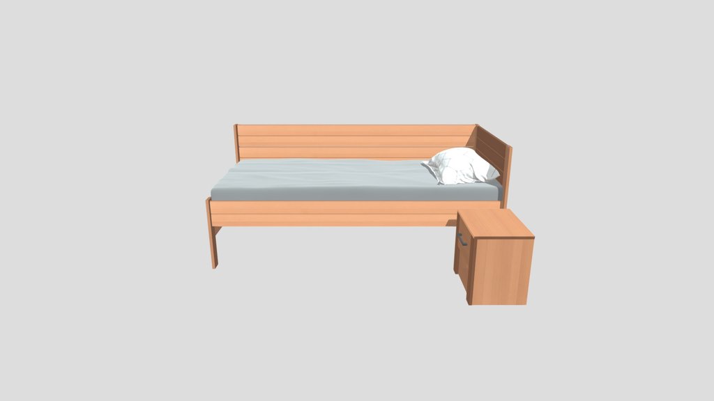 Corner Bed