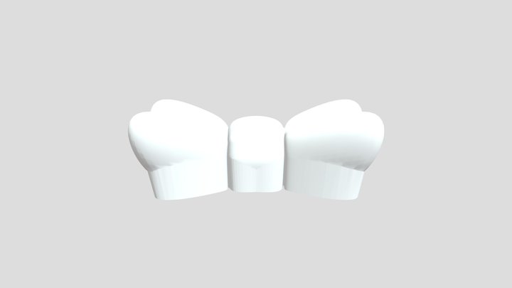 Hairband Bow 3D Model