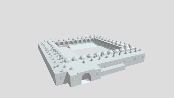 Pirinc Han (uncolored model) 3D Model