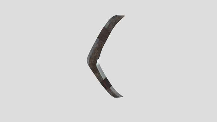 BoomerangSword 3D Model