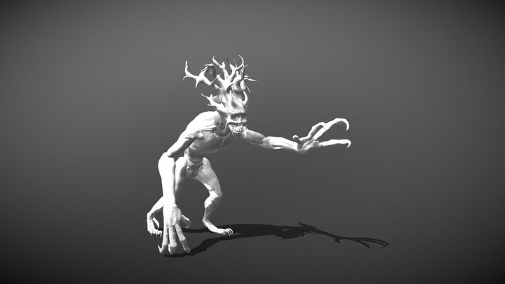 Tree Monster 3D Model